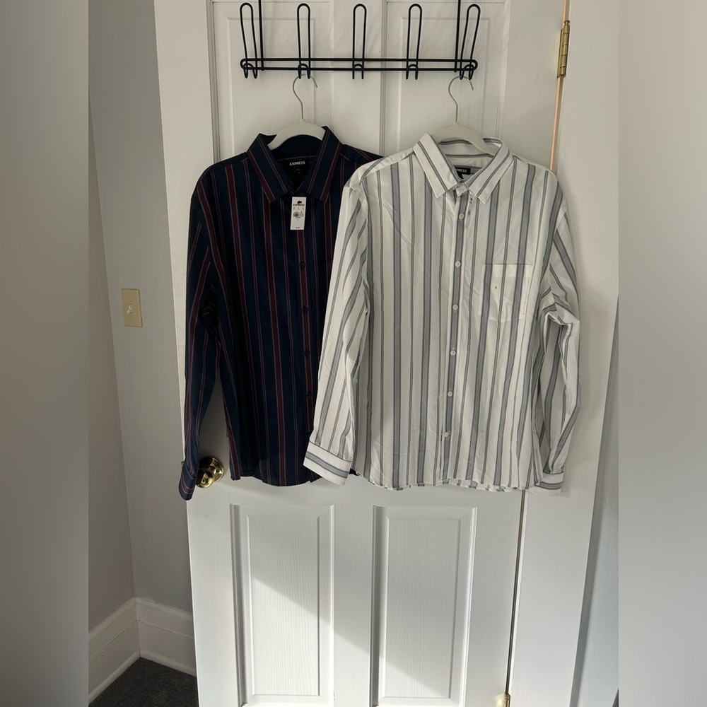 New With Tags - Men’s Large Express Button Downs